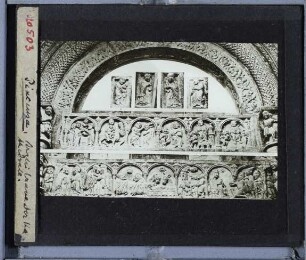 Pavia, San Pietro in Ciel d'Oro : Archivolte