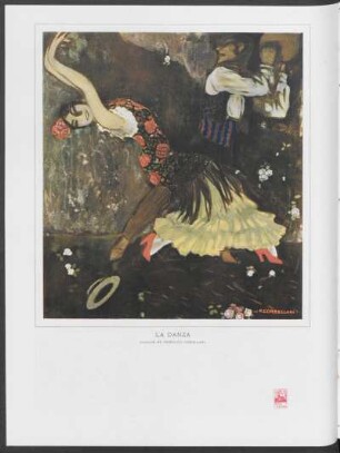 La danza : Gouache de Ferruccio Corbellani