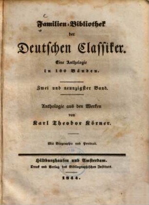 Anthologie aus den Werken