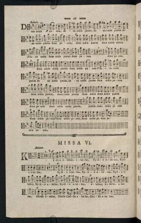 26-31, Missa VI.