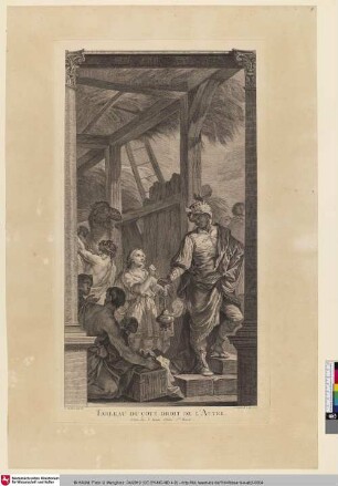 Peintures de la Chapelle des Enfants trouvés: TABLEAU DU COTÉ DROIT DE L'AUTEL