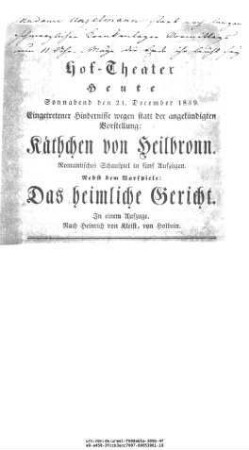 Das heimliche Gericht