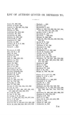 List Of Authors Quoted Or Referred To