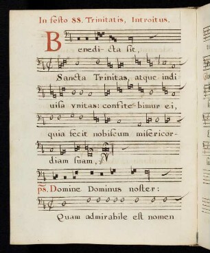 40v - 41r Benedicta sit