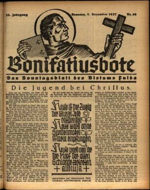 Ausgabe vom Sonntag, den 05. Dezember 1937.