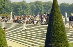 Versailles: Treppen zur oberen Aussichtsstraße