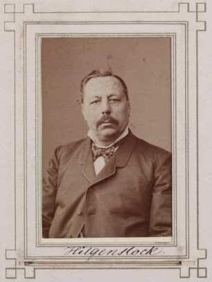 [Daniel] Hilgenstock, Bergingenieur, Bergwerksdirektor