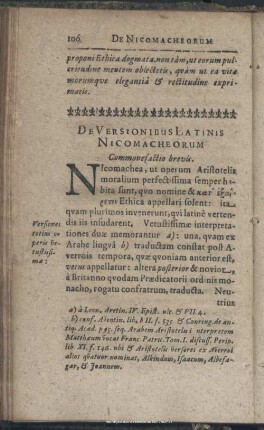 De Versionibus Latinis Nicomacheorum