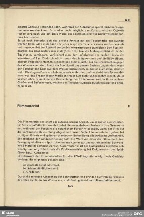 II Filmmaterial
