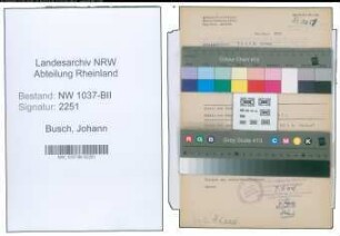 Entnazifizierung Johann Busch , geb. 09.08.1902 (Landwirt)