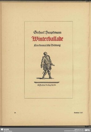 Buchtitel "Winterballade"