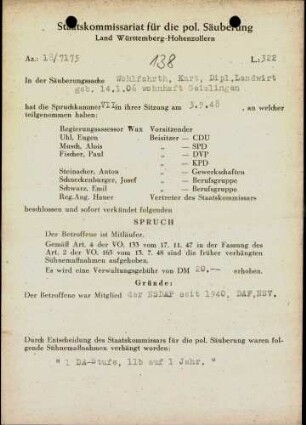 Wohlfarth, Kurt