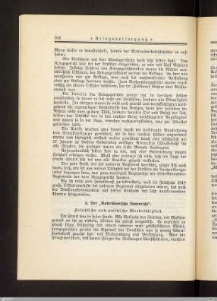 5. Der "Vaterländische Unterricht"