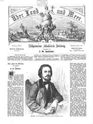 Über Land und Meer : deutsche illustrierte Zeitung. 9. 1863 = Jg. 5
