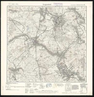 Meßtischblatt 87 : Neugersdorf, 1935 : Neugersdorf. - Umdr.-Ausg., aufgen. 1899, hrsg. 1904, bericht. 1930, einz. Nachtr. 1935. - 1:25000. - Leipzig, 1935. - 1 Kt.