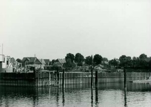 Wehr und Schleuse Drakenburg, Deutschland, 1937-1938