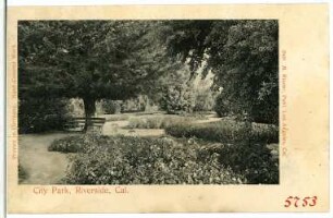 Riverside. City Park, Riverside, Cal.