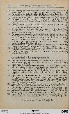 Ostasiatische Kunstgegenstände (Nr. 555-577)