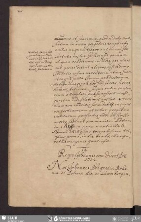 14. Regis Johannis vom Durchzoll 1332.