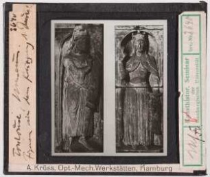 Toulouse: Augustinermuseum, Reliefs aus dem Kreuzgang der Daurade