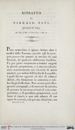 Ritratto di Tiberio Titi