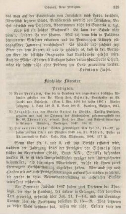 119-161 Kirchliche Literatur
