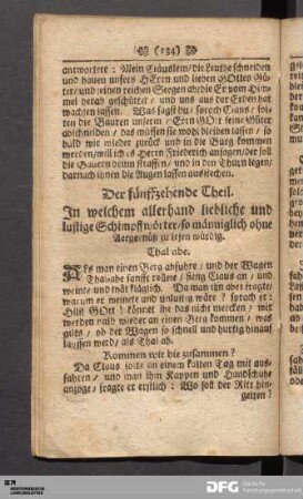 Der fünffzehende Theil. In welchem allerhand liebliche und lustige Schimpffwörter / ...