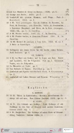 Englische (Nr. 56 - 63)
