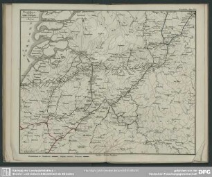 Eisenbahn-Atlas N° 5. VI. Eisenbahnen zwischen Köln, Ostende, Antwerpen, Namur und Arras