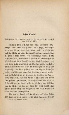 Die deutschen Mächte und der Fürstenbund : deutsche Geschichte von 1780 bis 1790, 1