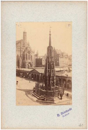 Schöner Brunnen, Nürnberg: Ansicht