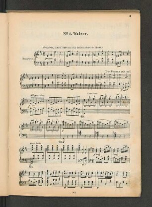 No.1. Walzer.