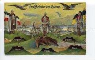 Hindenburg als "Befreier des Ostens"