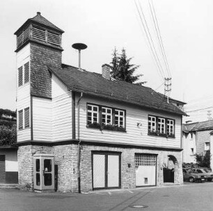 Ehem. Rathaus und Feuerwehrgerätehaus; Weilburg, Runkeler Straße 5