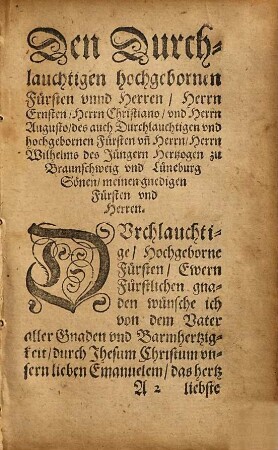 Bericht aus Gottes Wort und verstendiger Leut Büchern, wie man junge Fürsten und Herren dermassen aufferzihen solle, das sie hie nützliche Gefes und heilsame Regenten, und dort in jenem Leben Himelsfürsten werden mögen : auch dem gemeinen Mann zur Kinderzucht nützlich zu gebrauchen
