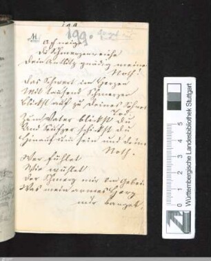 eingebundene Leerseiten mit handschriftlichen Anmerkungen
