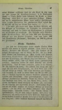 Mönche. Theodosius