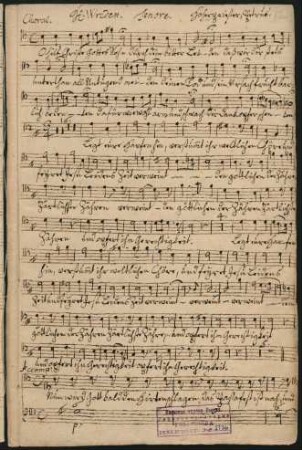 Tenore. Hoherpriester, Petrus. H. Wreden.