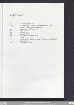Abbreviations