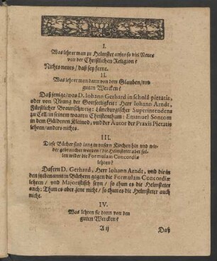 [Thesis I. - XXV.]
