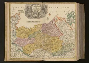 Ducatus Meklenburgici Tabula Generalis : continens Duc. Vandaliae et Meklenburg Comitatum Et Episcopatum Swerinensem Rostochiense et Stargardiense Dominium
