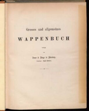 Bd. 4, Abth. 5, [Text]: J. Siebmacher's grosses und allgemeines Wappenbuch. Bd. 4, Abth. 5. Oberösterreichischer Adel. [Text]