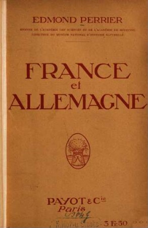 France et Allemagne