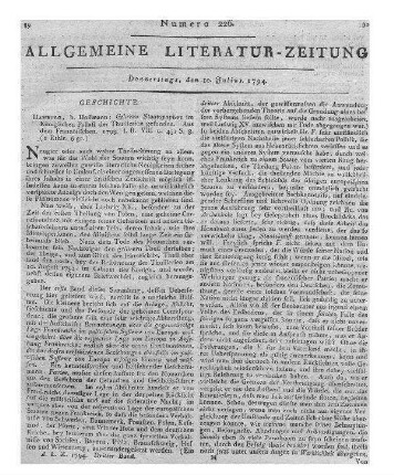 Schilderungen und Anekdoten von Paris oder Beyträge zu den französischen Revolutionsbegebenheiten. Frankfurt, Leipzig 1792
