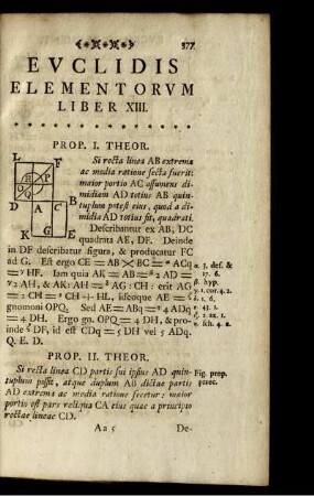 Elementorum Euclidis Liber XIII.