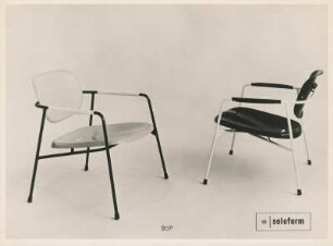 Stühle Modell "80 P" von Albrecht Lange und Hans Mitzlaff