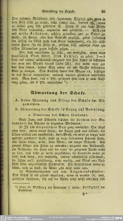 Abwartung der Schafe