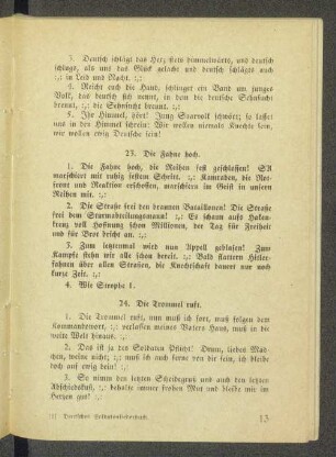 24. Die Trommel ruft.