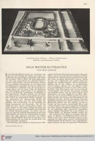 25: Neue Wiener Nutzbauten