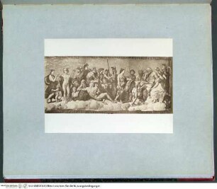 Rome peinture decorativeGötterrat, Deckenbild in der Loggia di Psiche der Villa Farnesina, Rom - Rotes Album II (vorwiegend Cappella Sistina, Farnesina)